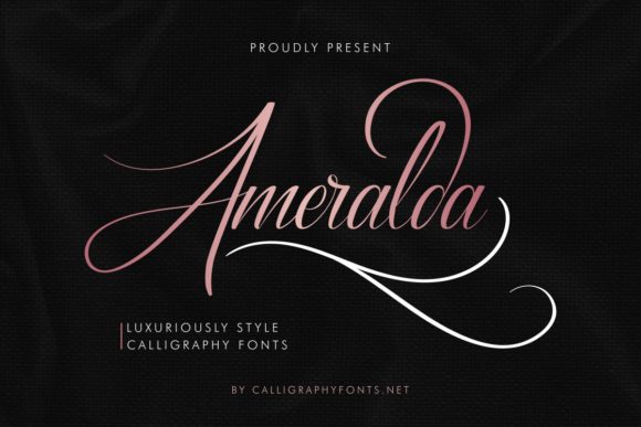 Ameralda: The Script Font That Elevates Small Business Branding