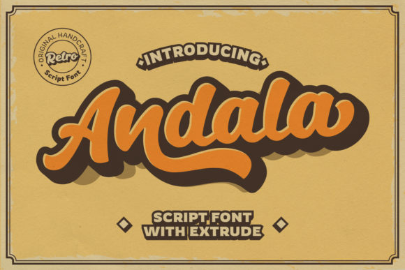 Andala: A Playful Handwritten Font for Branding