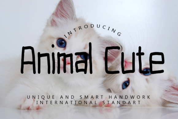 Animal Cute: A Handwritten Typeface for Editorial Warmth