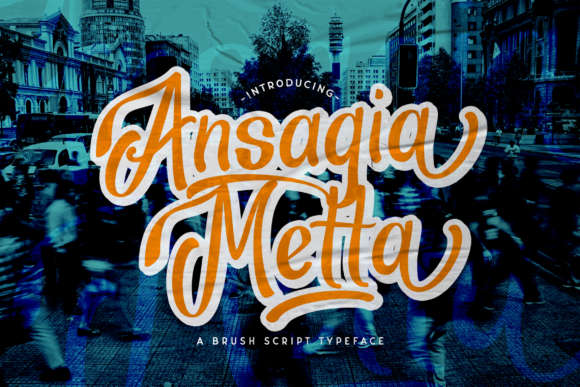 Ansagia Metta: A Handwritten Font for Modern Campaigns