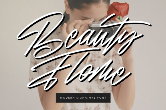 Beauty Flome: A Handwritten Font for Marketers