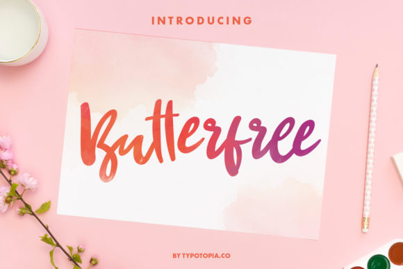 Butterfree: A Sweet Handwritten Font for Web Design