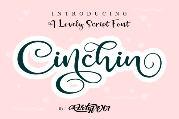Cinchin: A Handwritten Typeface for Editorial Warmth