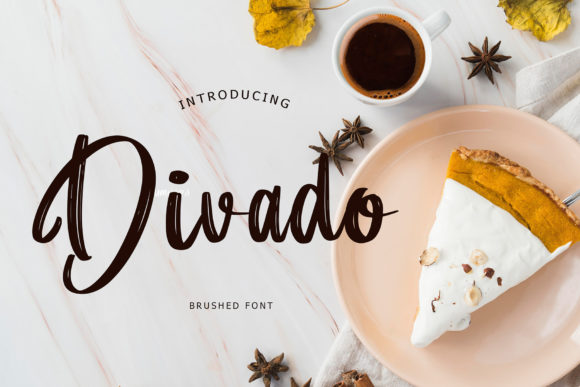 Divado: A Brushed Handwritten Font for Modern Web Design