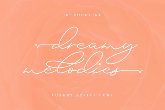Dreamy Melodies Font for Elegant Branding
