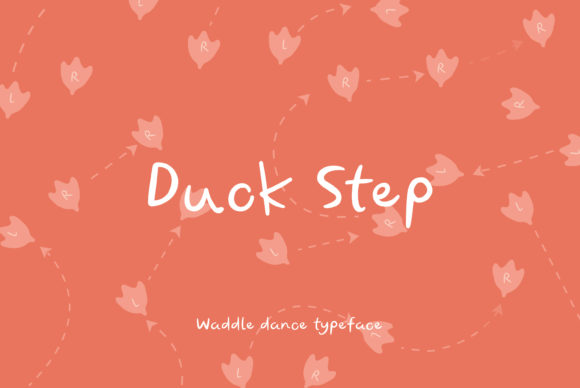 Duck Step: A Handwritten Font for Branding