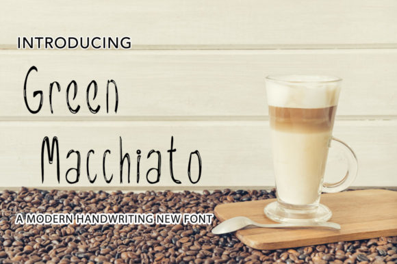 Green Macchiato Font Review for Digital Designers
