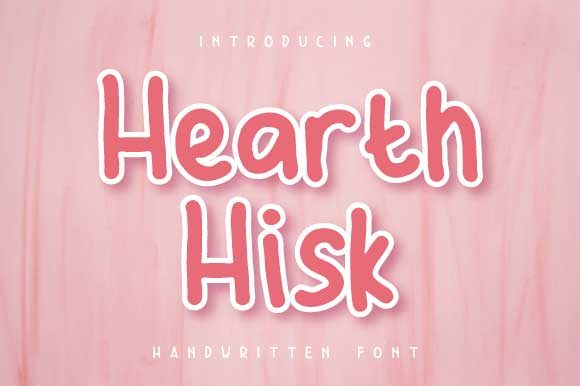 Hearth Hisk: The Perfect Handwritten Font for Crafters
