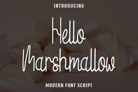 Hello Marshmallow: A Handwritten Font for Web Design