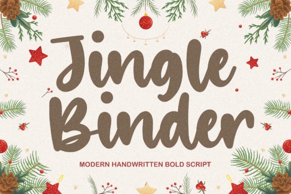 Jingle Binder Font Review: Elegant Script for Branding
