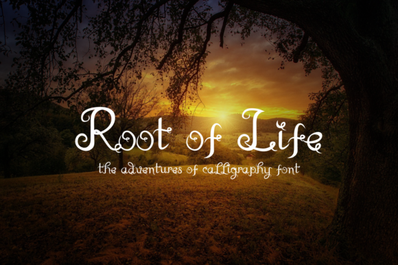 Root of Life: A Handwritten Font for Branding