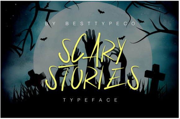 Scary Stories: A Spooky Handwritten Font for Bold Branding