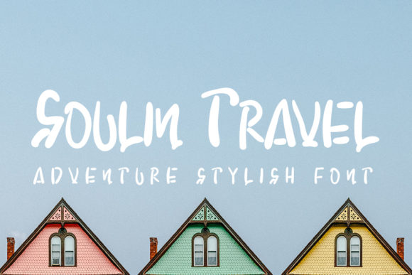 Soulin Travel: A Whimsical Font for Branding