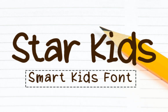Star Kids: A Playful Handwritten Font for Brands