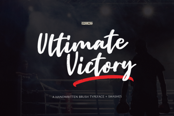 Ultimate Victory: A Handwritten Font for Makers